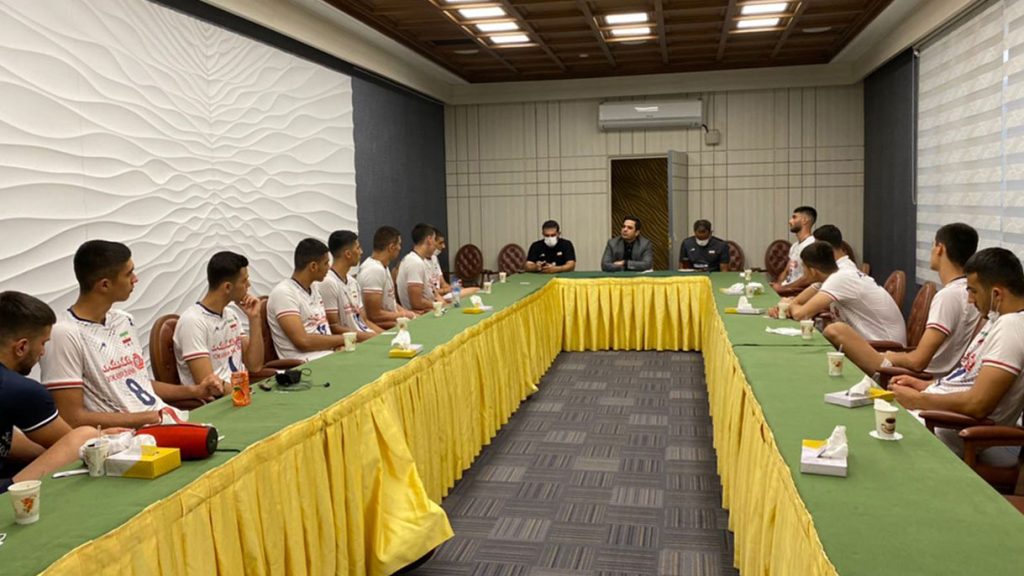 بازدید تقوی از اردوی تیم ملی نوجوانان
