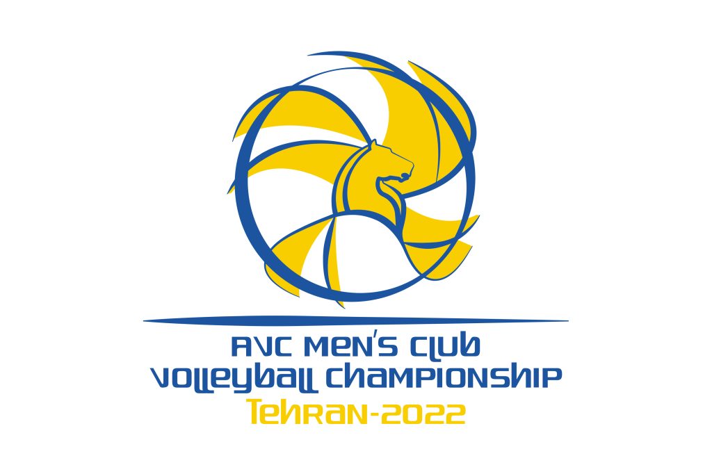  لوگوی مسابقات والیبال قهرمانی باشگاه های مردان آسیا – تهران 1401