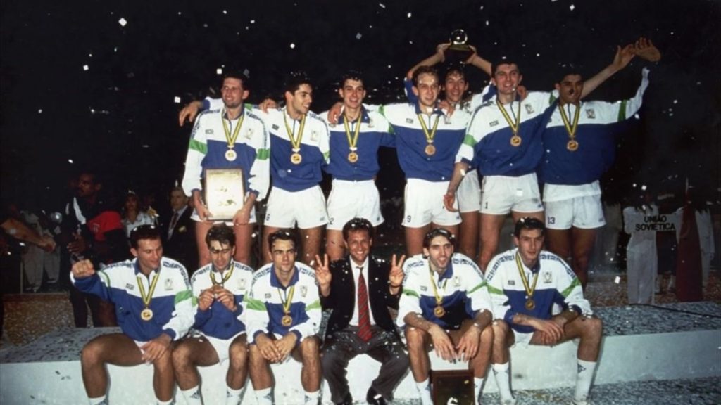 ایتالیا،قهرمان والیبال جهان، سال 1990 برزیل