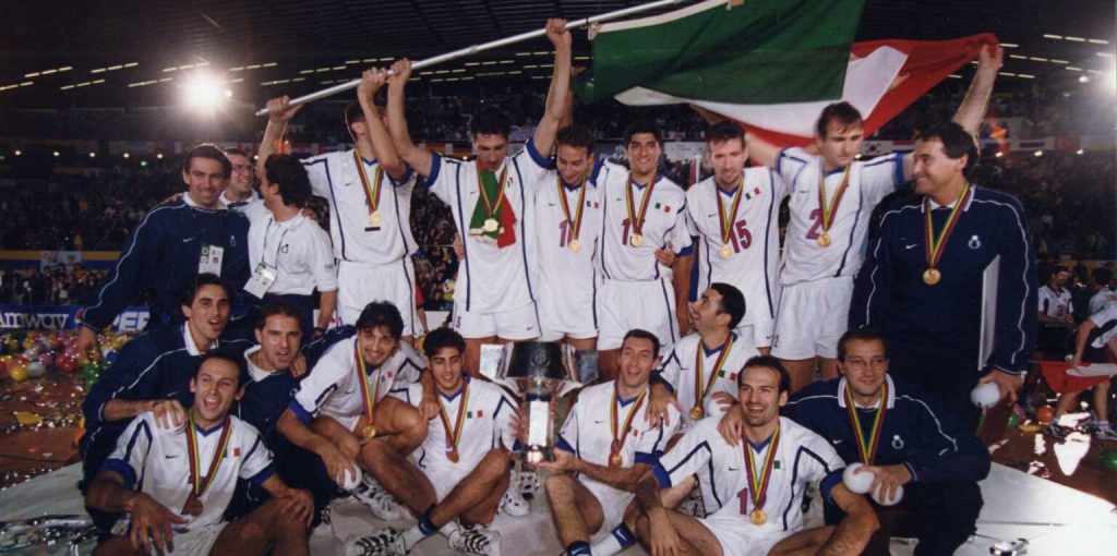 ایتالیا،قهرمان والیبال جهان، سال 1998 ژاپن